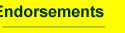 Endorsements